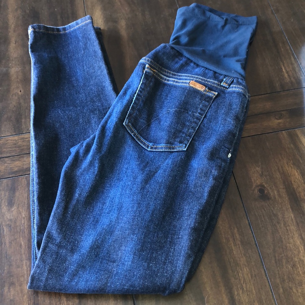 Joes petite skinny maternity pants